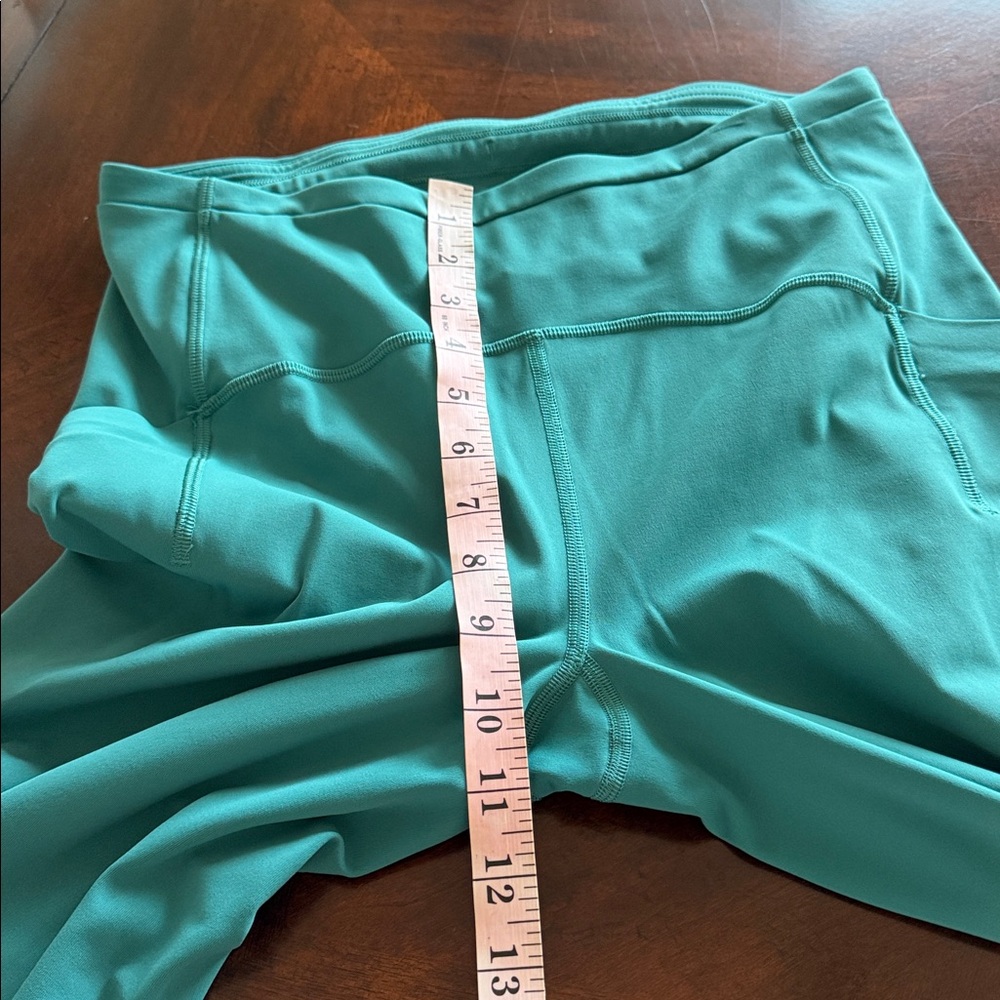 Lululemon Swift Speed High-Rise Crop 21"  teal lagoon size 8 - Picture 9 of 10